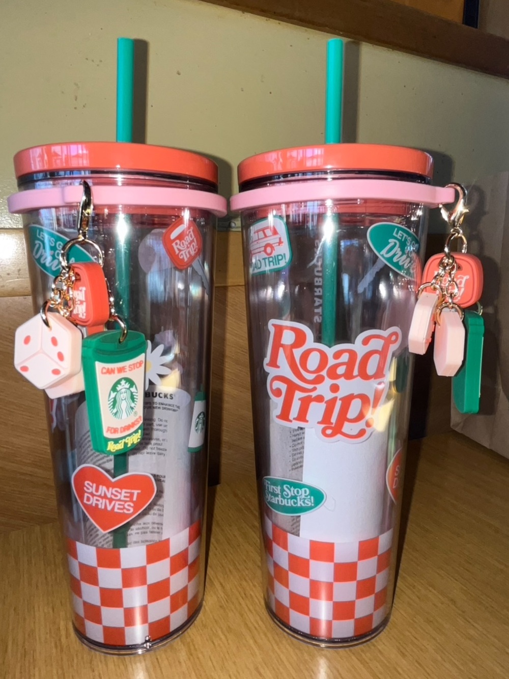 Starbucks x Dandy Limited Edition NWT 24oz Cold Cup w/Keychain PRICE IS FOR ONE!